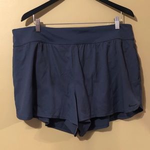 Navy Blue Nike Loose Shorts